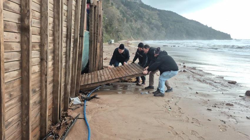 Karadeniz'de bu metreye ilk kez çıkıldı! Bartın sahilinde korkutan görüntü