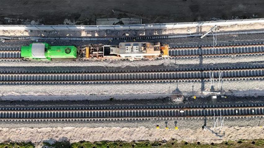 Edirne'de dev projede sona gelindi: Hızlı tren projesinin yüzde 98'i tamamlandı