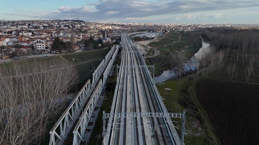 Edirne'de dev projede sona gelindi: Hızlı tren projesinin yüzde 98'i tamamlandı