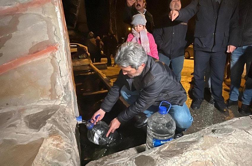 Edirne'de 10 günlük su kesintilerine mahalleliden tepki geldi