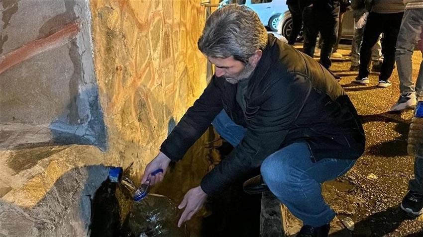 Edirne'de 10 günlük su kesintilerine mahalleliden tepki geldi