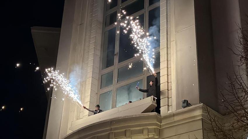 Eskişehir’de yılbaşı büyük coşkuyla kutlandı