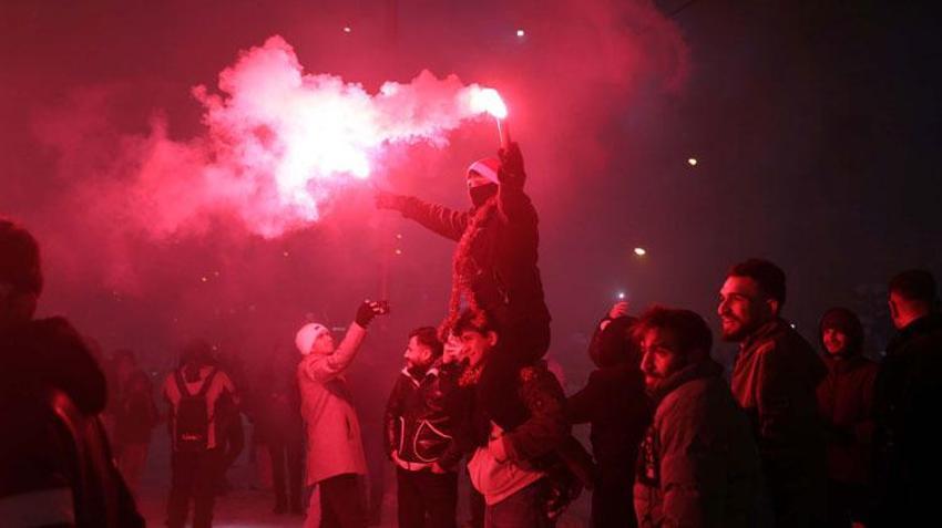 Gaziantep’te yeni yıl kutlamaları sokaklara taştı