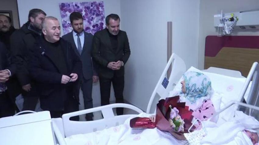 Elazığ'da 2026 yılının ilk bebekleri! Fethi Sekin Şehir Hastanesi'nden tatlı kareler
