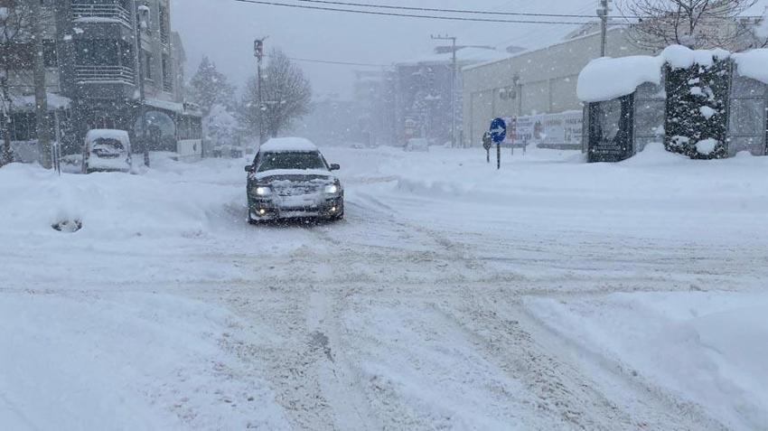 En düşük hava sıcaklığı Bolu'da ölçüldü Türkiye'nin en soğuk ili oldu