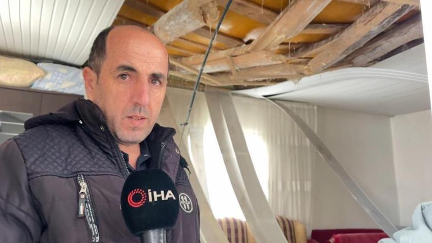 Şırnaklı aile evlerinin salonlarından gelen sesi duyunca deprem sandılar! Gördükleri manzara karşısında şok oldular