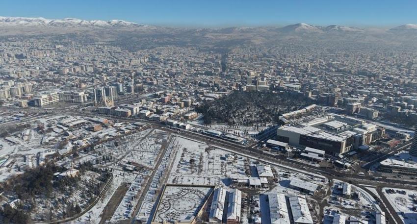 Çorum'da kar kartpostallık görüntüler ortaya çıktı vatandaşlar ve çocuklar akın etti