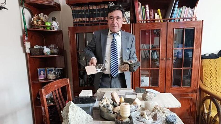 Bulduğunda sevinçten uyuyamıyor! Manisalı madencinin evindeki 50 çeşitli 'hazine' görenleri büyülüyor