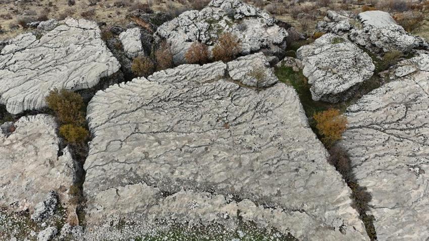 Çatlamış kaya ortasından çıktı: Diyarbakır'da Fırat ve Dicle arasında minyatürü ortaya çıktı