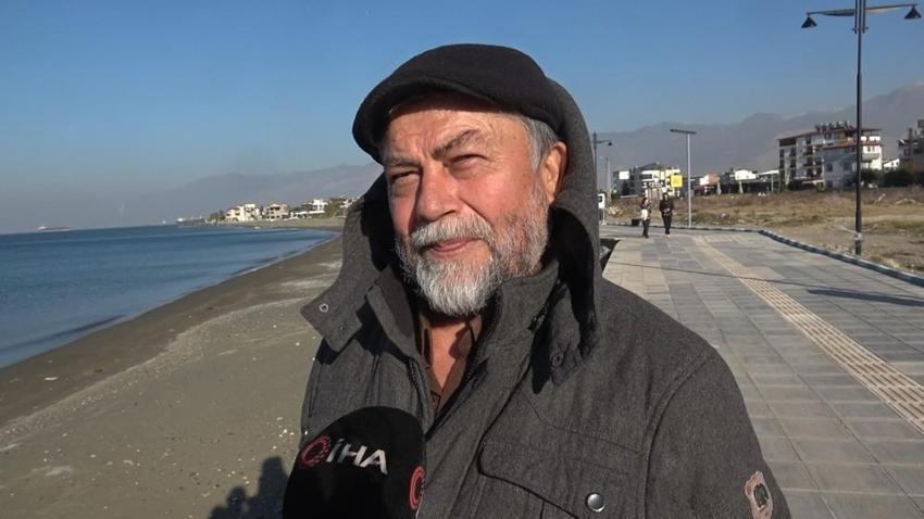 Hatay'da sabah sahile çıkanlar gözlerine inanamadı! Tedirginlik yaratan çekilme
