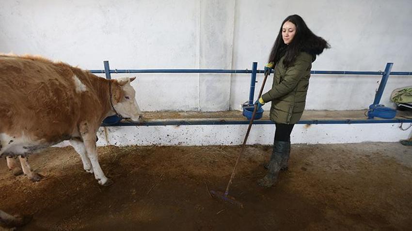 Devlet desteği aldı işinin patronu oldu! Karslı aile hayalindeki çiftliğe kavuştu
