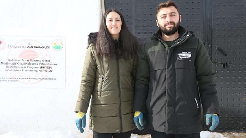 Devlet desteği aldı işinin patronu oldu! Karslı aile hayalindeki çiftliğe kavuştu