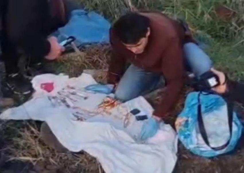 Hatay'da soyguna giderken araba bozuldu: 4 kilo altını 4 noktaya gömerken bir detay gözden kaçtı