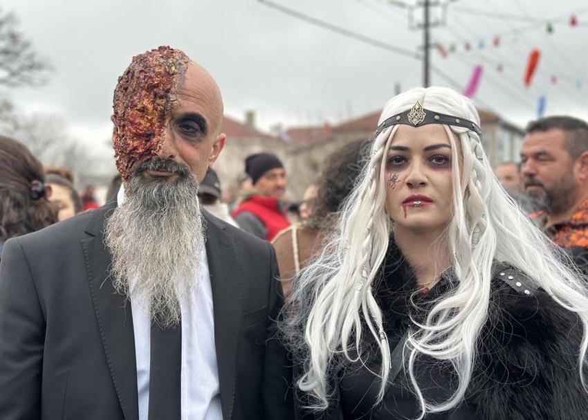 Kırklareli'nde 1000 yıllık geçmişe sahip Koleda etkinliği başladı