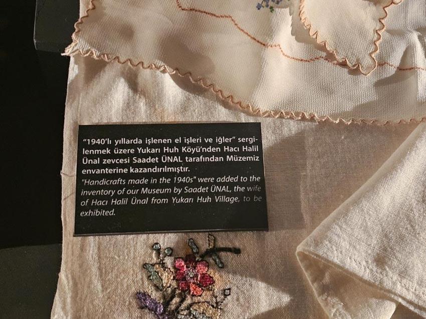 El işi ürünler Elazığ'ın geçmişine ışık tutuyor