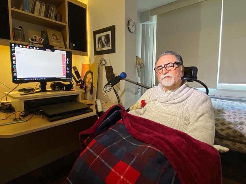 İzmirli doktorun 35 yıllık ALS mücadelesinde beklenmedik engel! Kendi evine santimetrelerle hapsoldu