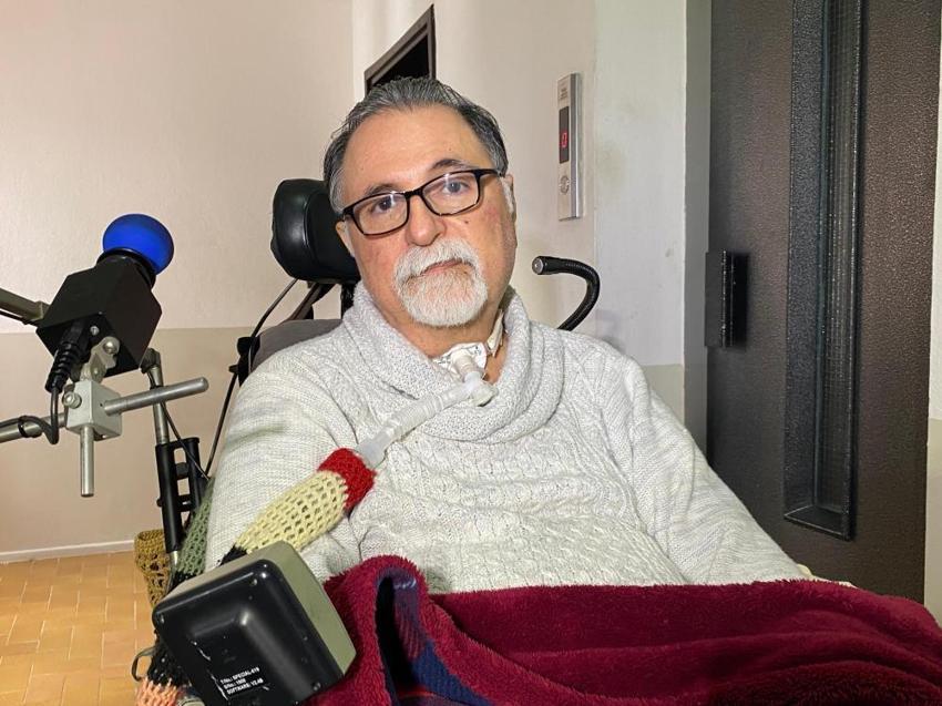 İzmirli doktorun 35 yıllık ALS mücadelesinde beklenmedik engel! Kendi evine santimetrelerle hapsoldu