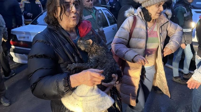 Erbaa'da kediler üşümesin diye yakılan soba faciaya dönüştü: İki ev küle döndü