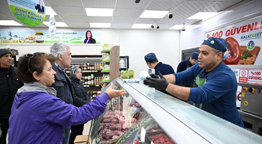 Halk Ege Et'te kıymaya yüzde 20 indirim uygulandı