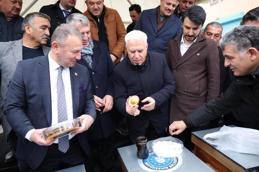 Bursa Büyükşehir'den dağ yöresine arı kovanı desteği