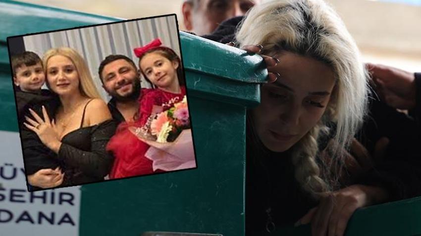 Adana'da sosyal medya fenomeni baba 2 çocuğunu katletmişti! Anneden yürekleri yakan veda! 'Onları kimseye bırakmam'