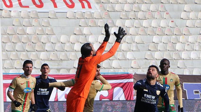 Amedspor zorlu deplasmanda 3 puanı bıraktı! Erzurumspor ikinci sıraya yükseldi