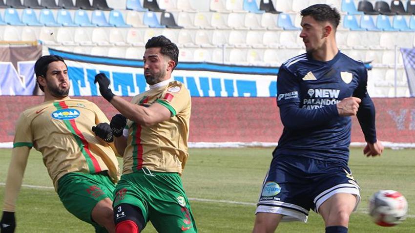 Amedspor zorlu deplasmanda 3 puanı bıraktı! Erzurumspor ikinci sıraya yükseldi