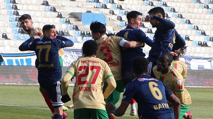 Amedspor zorlu deplasmanda 3 puanı bıraktı! Erzurumspor ikinci sıraya yükseldi