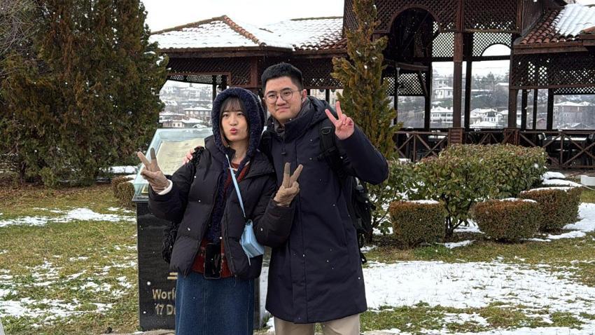 Karabük Safranbolu’nun UNESCO Dünya Miras Listesi'nde yer alan tarihi konakları karla kaplandı