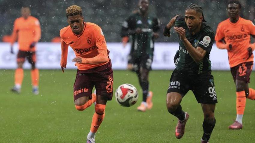 Kocaelispor-Trabzonspor: 1-2 Fırtına'dan muhteşem geri dönüş