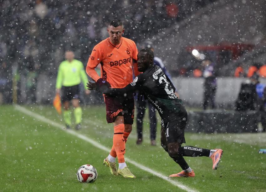 Kocaelispor-Trabzonspor: 1-2 Fırtına'dan muhteşem geri dönüş