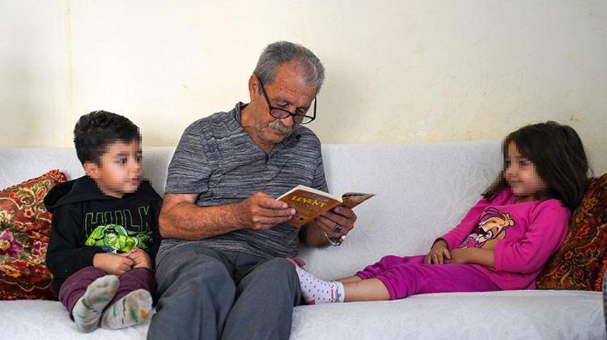 Antalya'da oğlu cezaevine giren, gelini vefat eden dede, 3 torununa sahip çıktı! Devlet de evsiz kalan aileyi yuvasız bırakmadı