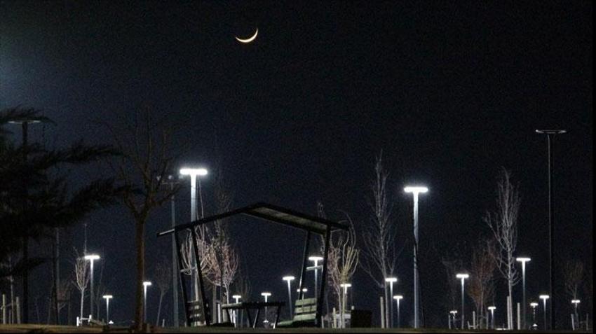 2026’nın ilk hilal ay görseli Van’da şölen sundu