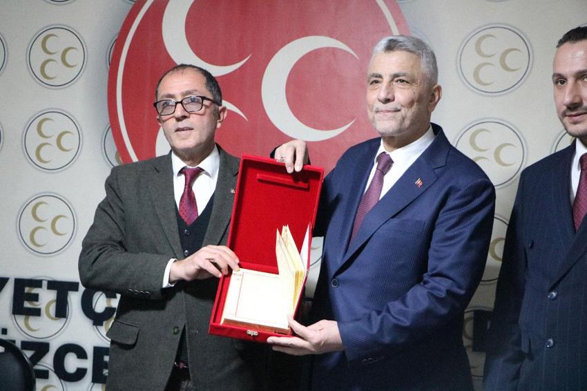 Bakan Bolat'tan Düzce esnafına müjde: 100 milyon kredi desteği sağlanacak