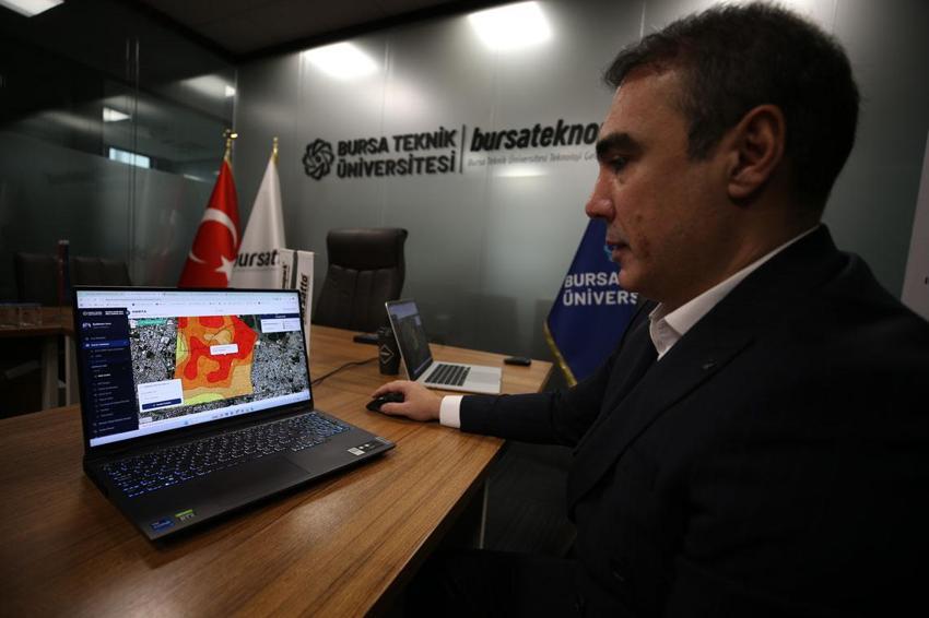 Bursa’da dikkat çeken proje! Sistem geliştirildi şehrin röntgeni çekildi