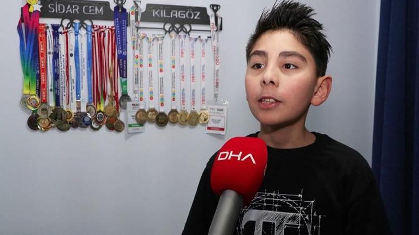 Dünya 11 yaşındaki dahi Cem'i konuşuyor! Amerika'daki olimpiyatlarda 117 ülke arasında 2 kez birinci oldu