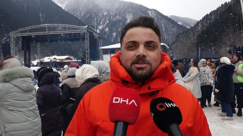 Trabzon’un turizm cenneti Uzungöl'de kış festivaline 'Kalandar' geleneğiyle start verildi