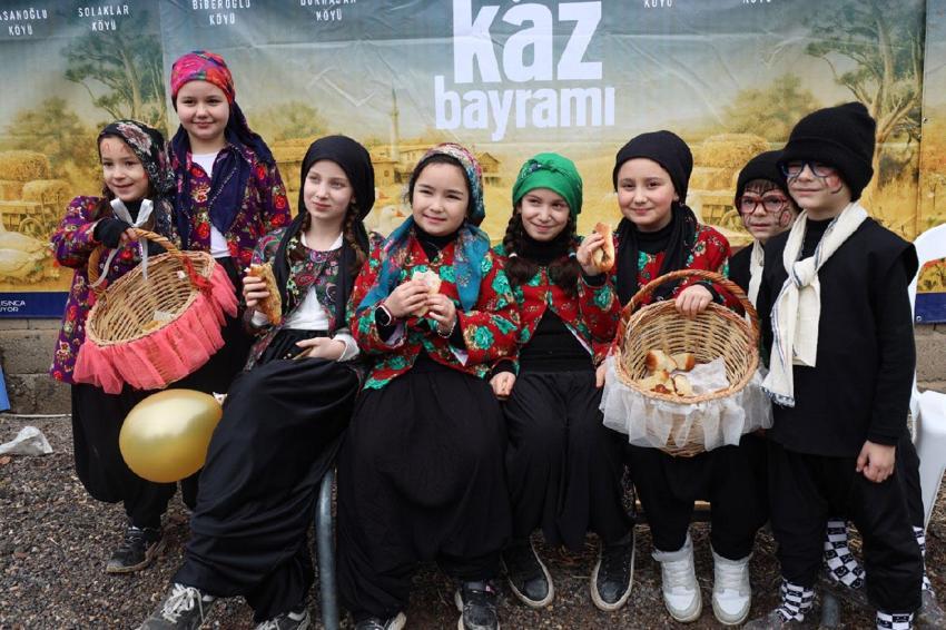 Kocaeli'de 200 yıllık 'imece' geleneği: 5. Kaz Bayramı coşku ve heyecanla kutlandı