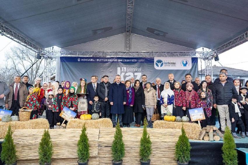 Kocaeli'de 200 yıllık 'imece' geleneği: 5. Kaz Bayramı coşku ve heyecanla kutlandı