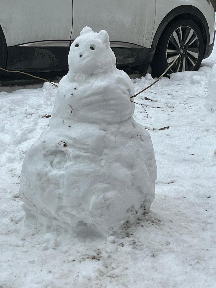 Batman'da hasret yıllar sonra sona ermişti: Kardan adamlar kentin simgesi oldu