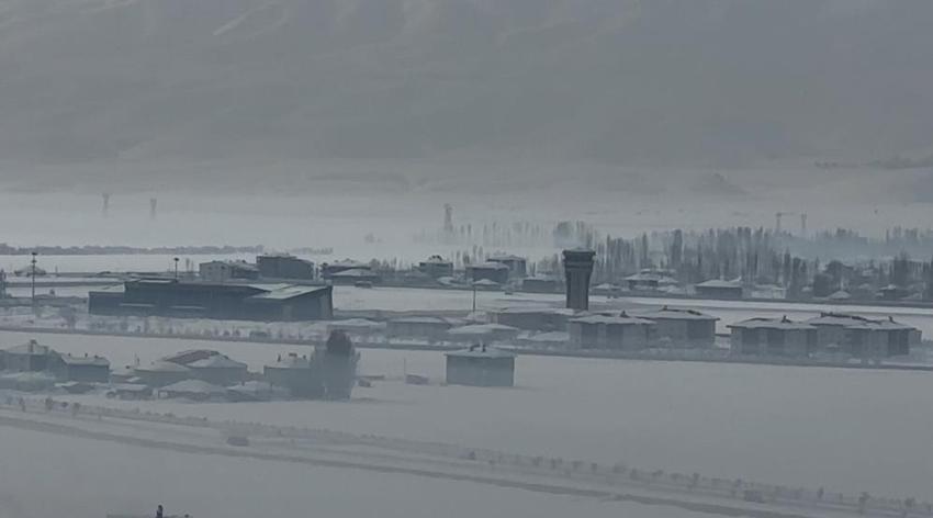 Göz gözü görmüyor! Yüksekova-Ankara uçuşları iptal edildi