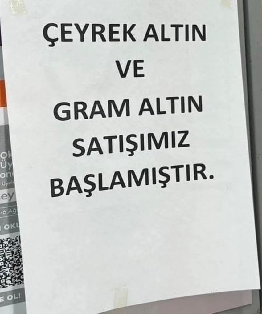 Konya'da markette gram altın satışı: 60 şubesi var