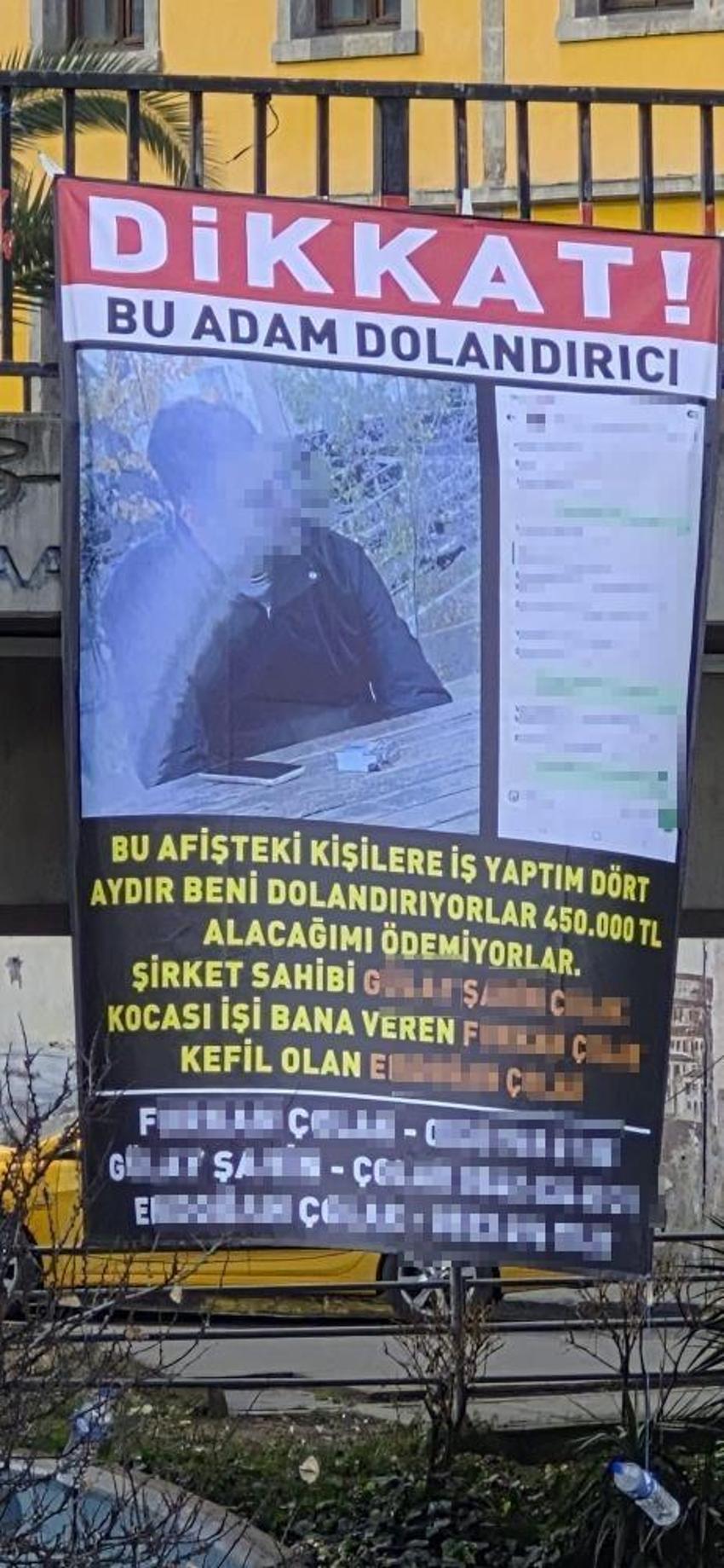 Trabzon'da ilginç eylem: Dolandırıcıları viyadükte ifşa etti!