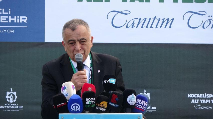 Kocaelispor’a Kocaeli Büyükşehir Belediyesi'nden altyapı yatırımı