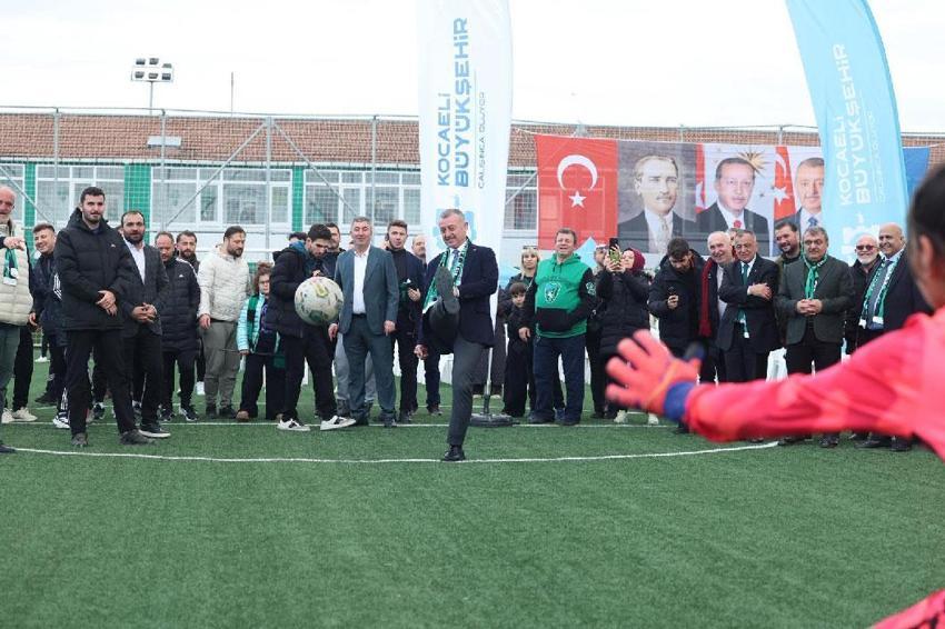 Kocaelispor’a Kocaeli Büyükşehir Belediyesi'nden altyapı yatırımı