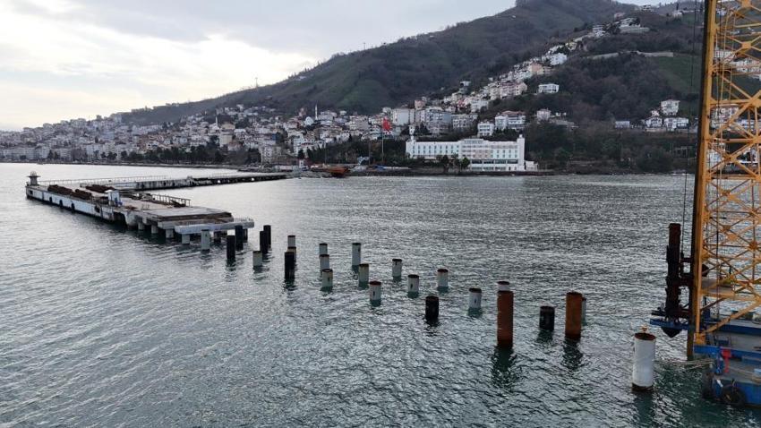 Ordu'ya servet kazandıracak! Rıhtım projesinde çalışmalar sürüyor