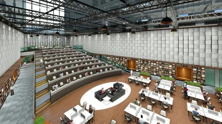 Bölgenin en büyük kütüphanesi Malatya’da yükseliyor! Projede sona doğru