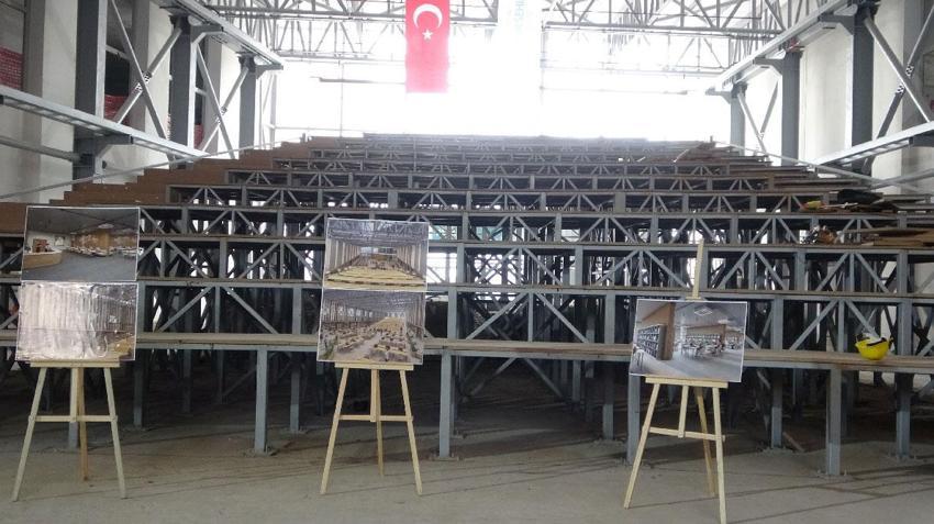 Bölgenin en büyük kütüphanesi Malatya’da yükseliyor! Projede sona doğru