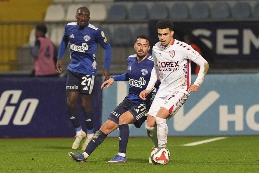 Kasımpaşa-Samsunspor maçında 3 puanı getiren gol 90+2'de geldi