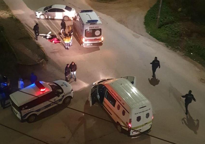 Aydın'da yol ortasında kanlı infaz: Araç içerisinde silahlar patladı